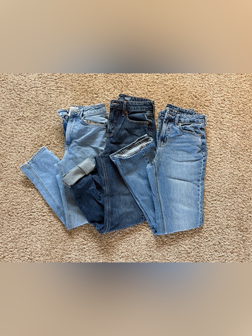 Women’s High-Rise Blue Denim Jeans Bundle